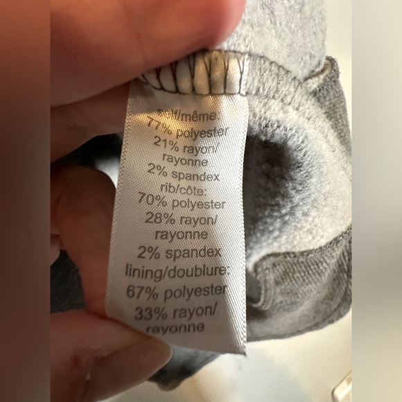 Maurices Fleece Hoodie with Plaid Hood Graphic Long Sleeve Sweatshirt Size M - Picture 9 of 16